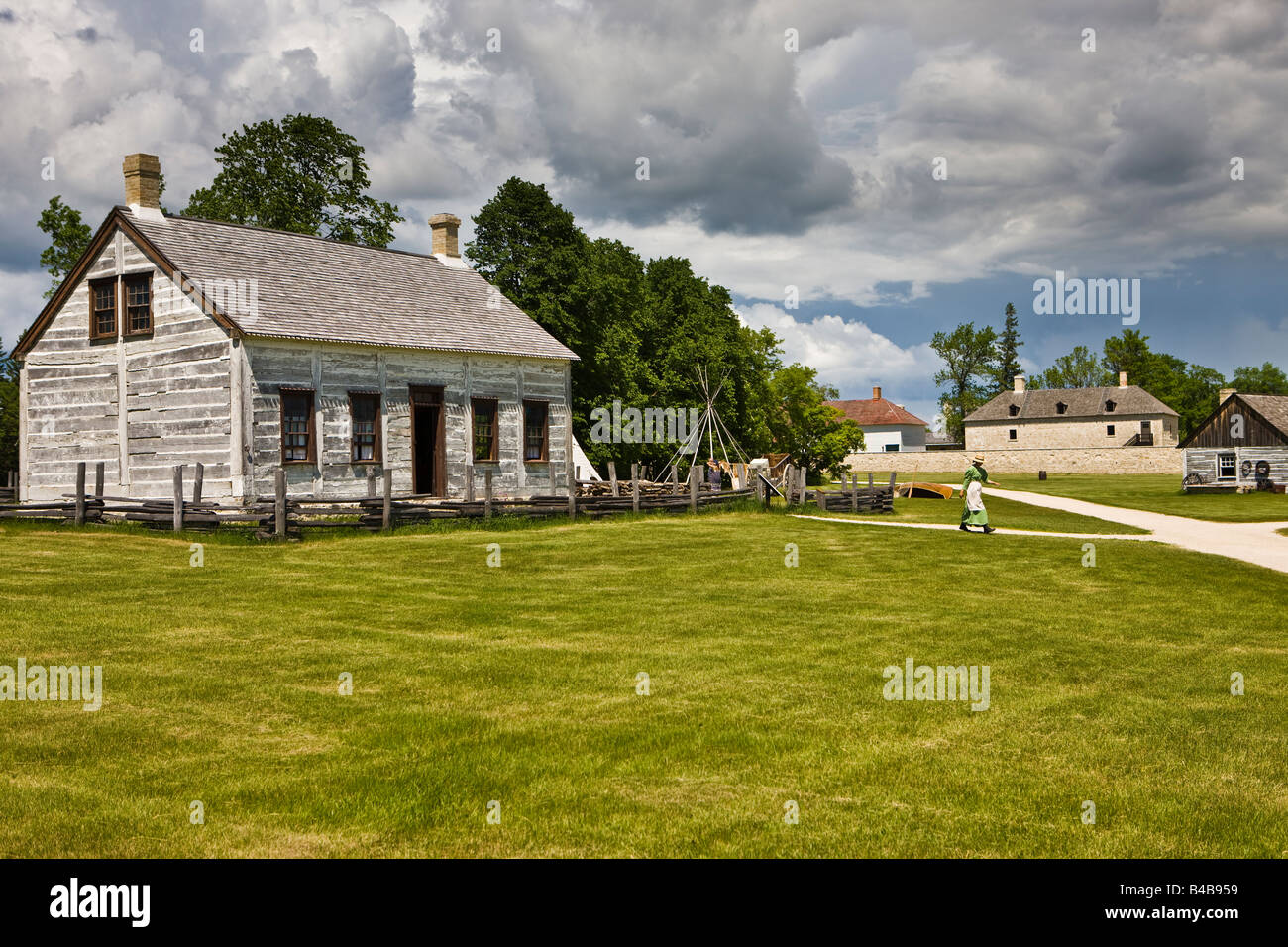 Farm Manager's house, Lower Fort Garry a National Historic Site