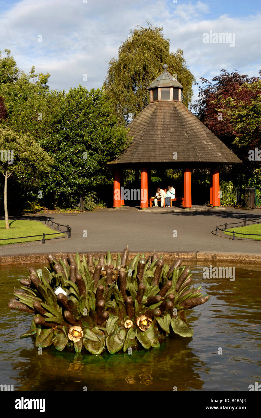 Saint Stephen's Green park Dublin Ireland Stock Photo Alamy