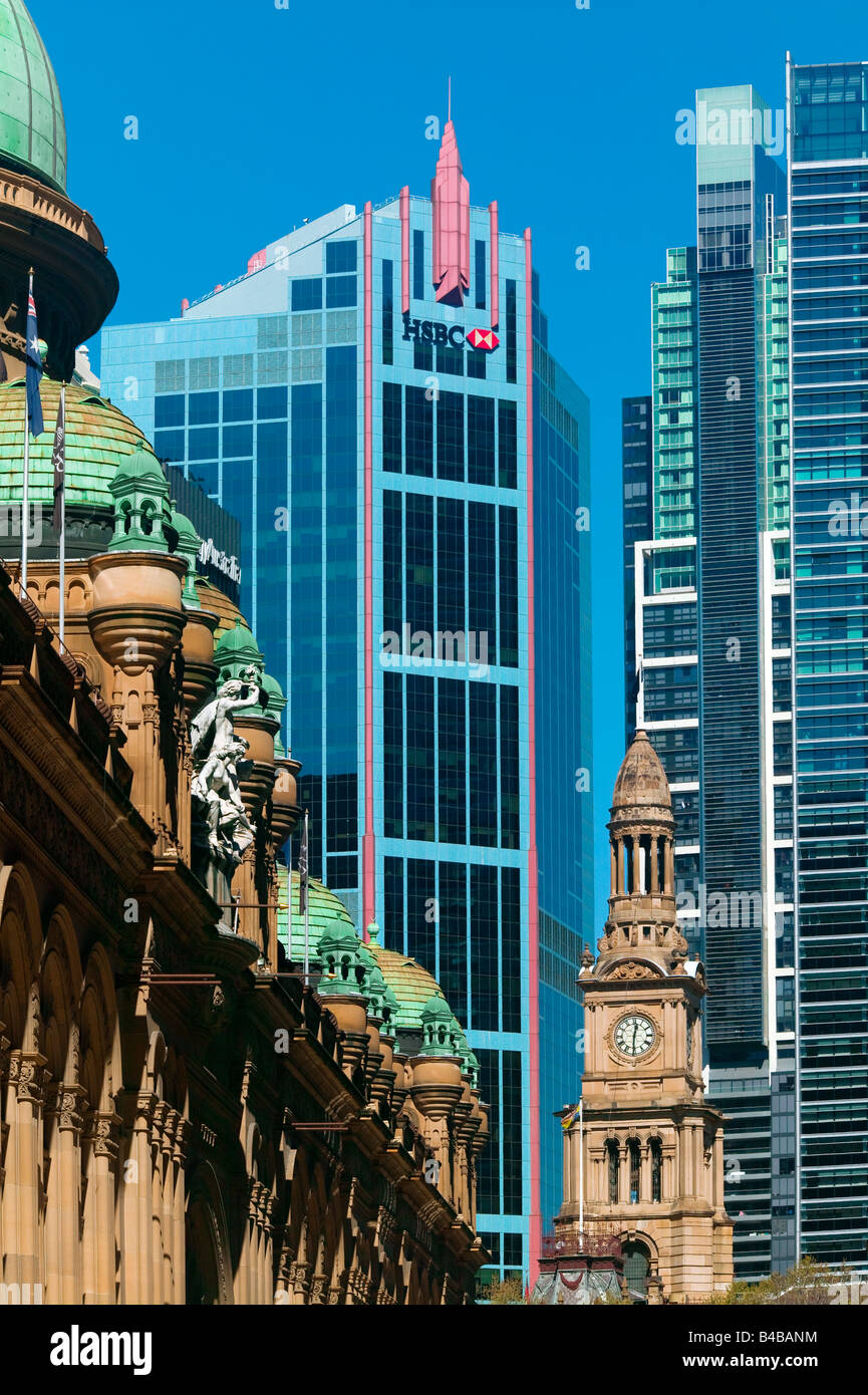 TOWN HALL QUEEN VICTORIA BUILDING SYDNEY AUSTRALIA Stock Photo Alamy