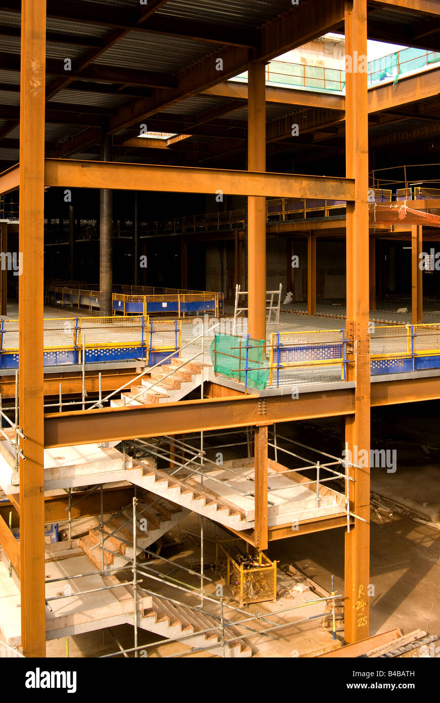 St Davids 2 building site, Cardiff Stock Photo Alamy