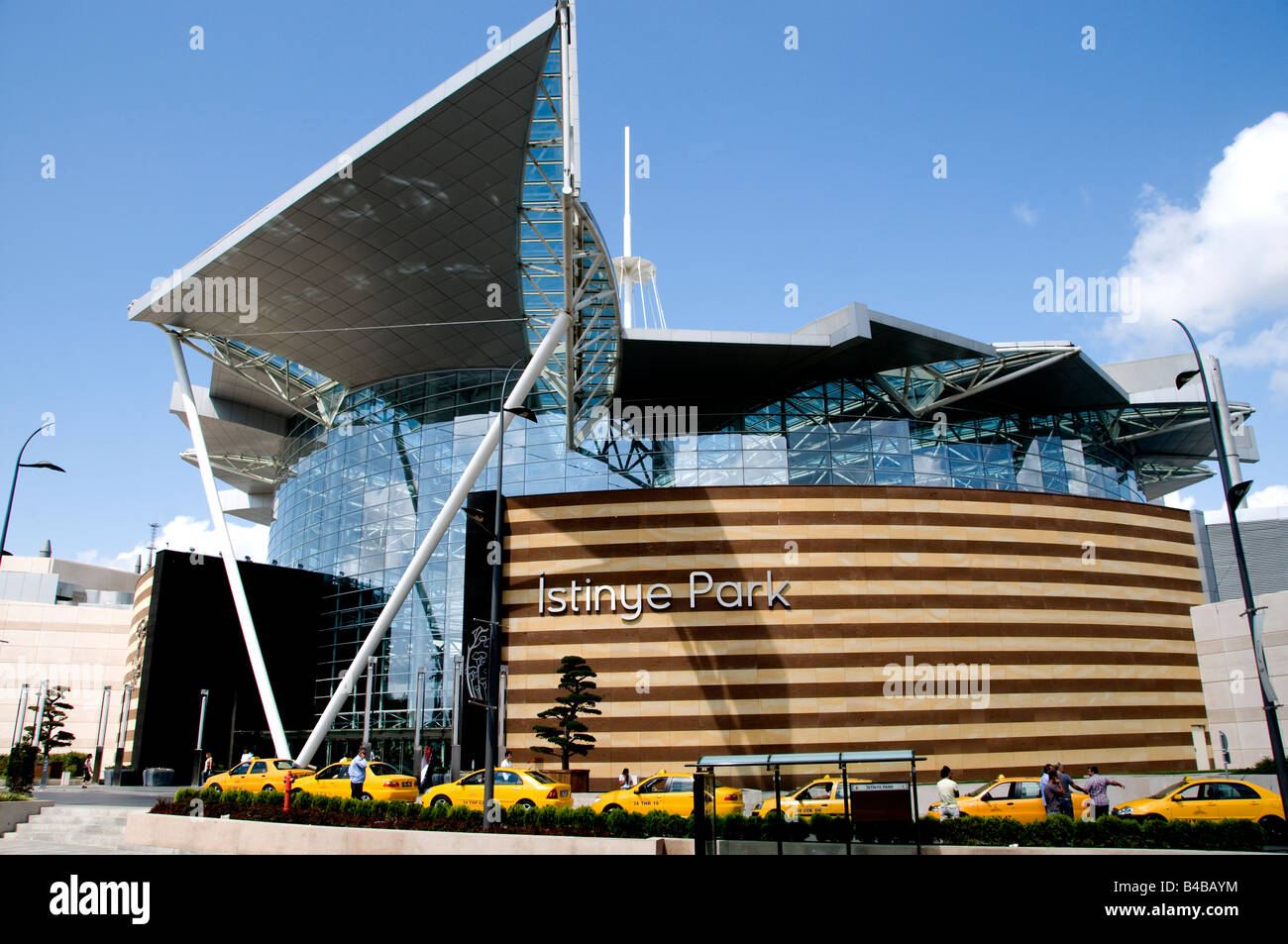 Istanbul Istinye Park shopping mall is a unique urban lifestyle environment Stock Photo