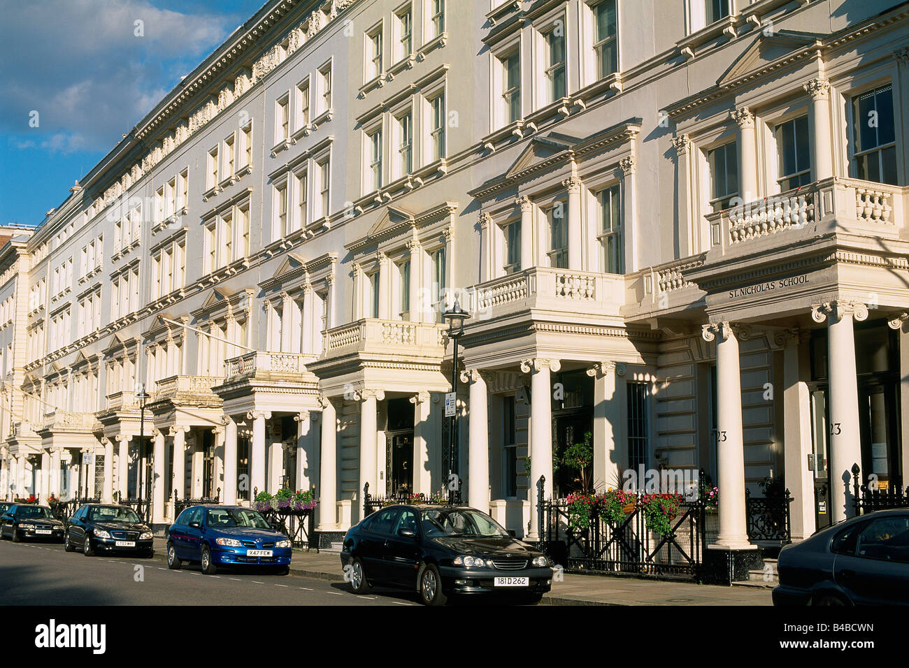 Great Britain London District of Kensington Queen's Gate Stock