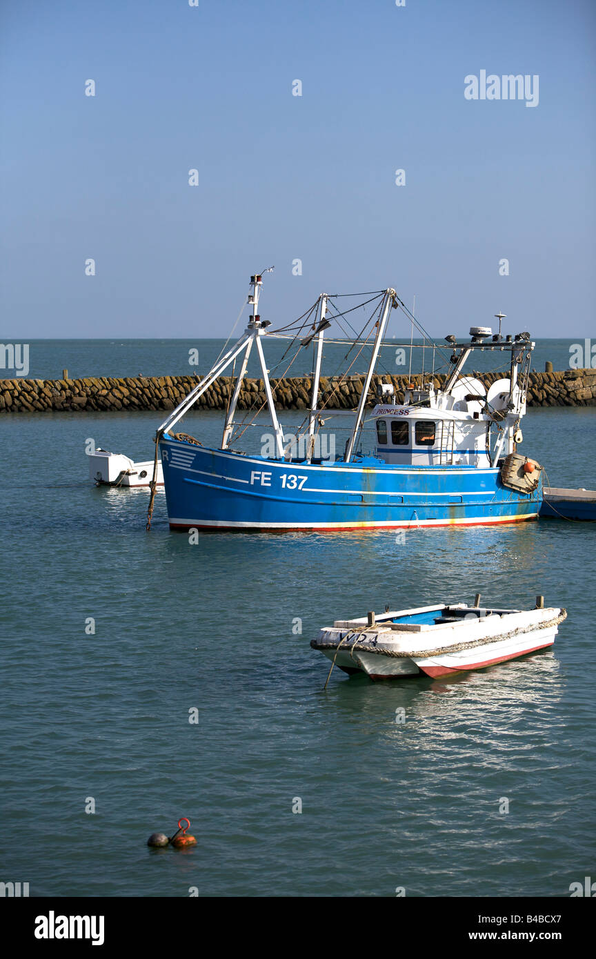 Folkestone harbour fishing boats hi-res stock photography and images ...