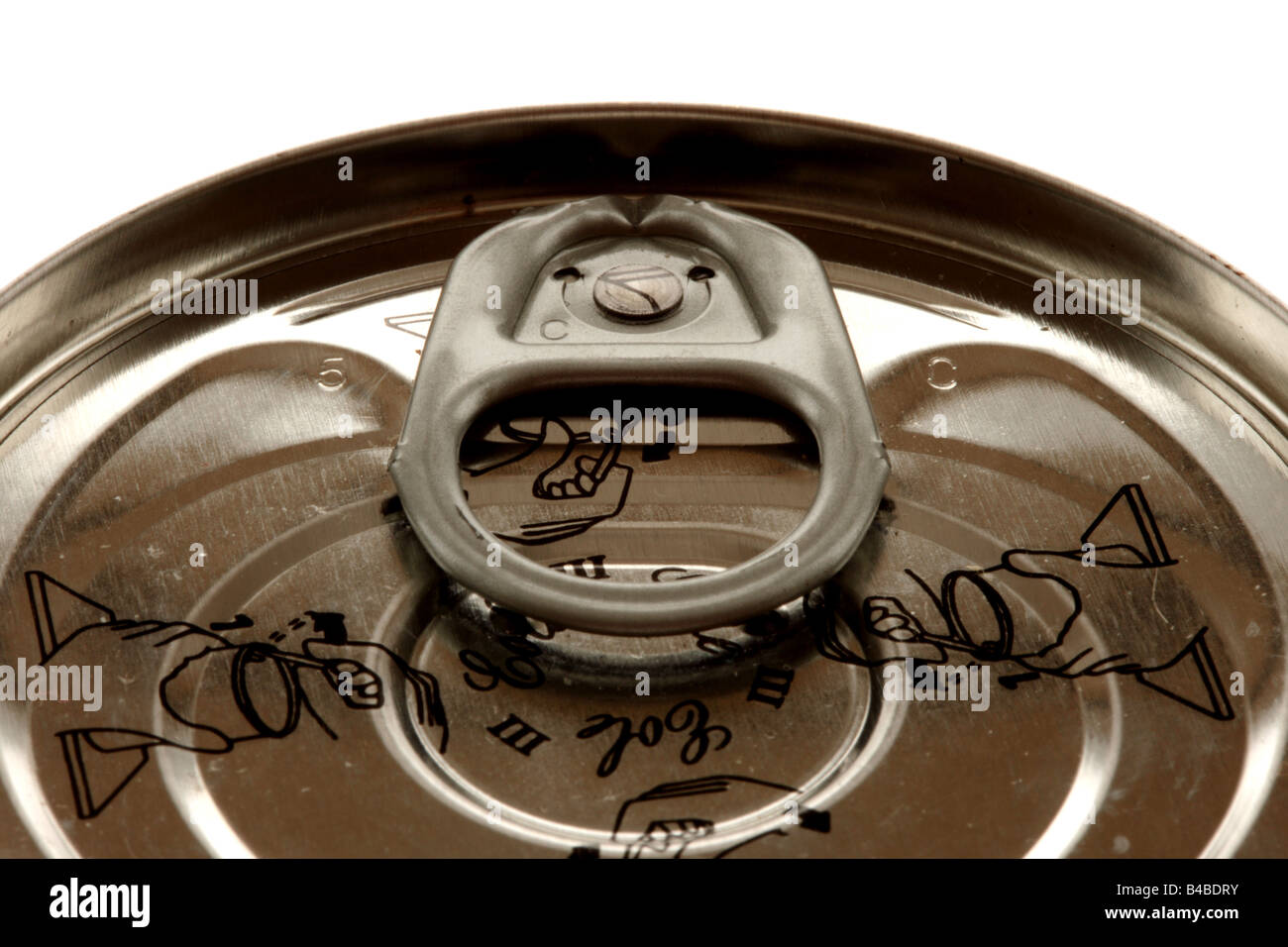 Ring Pull Can Stock Photo Alamy