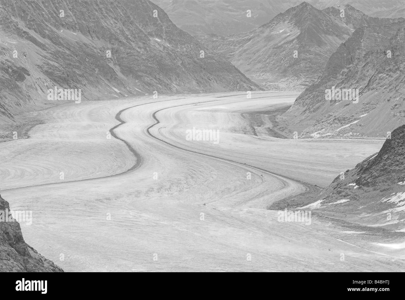 Alpine Landscapes and Vistas Stock Photo