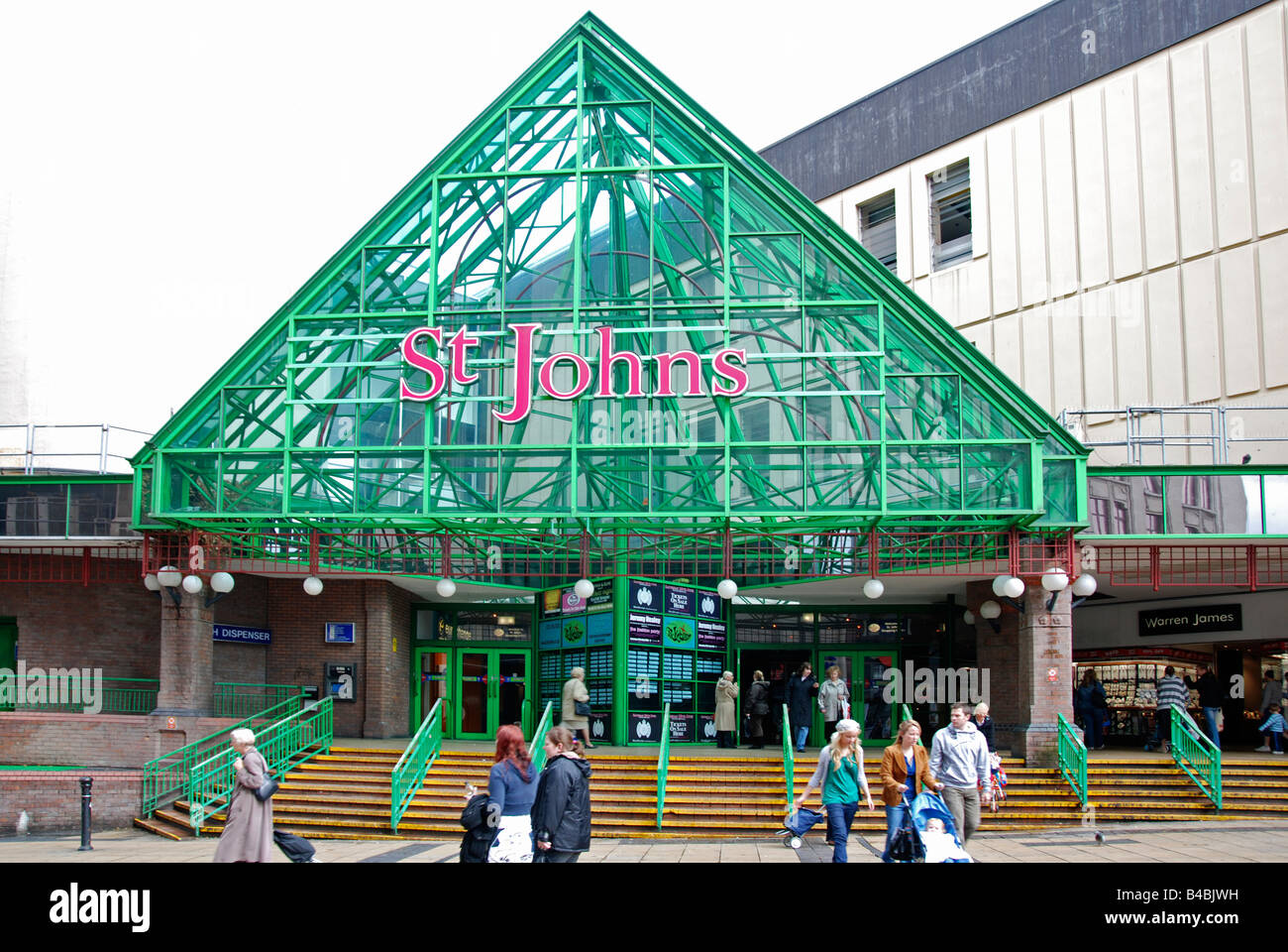 st.johns market entrance, liverpool, uk Stock Photo 19925293 Alamy