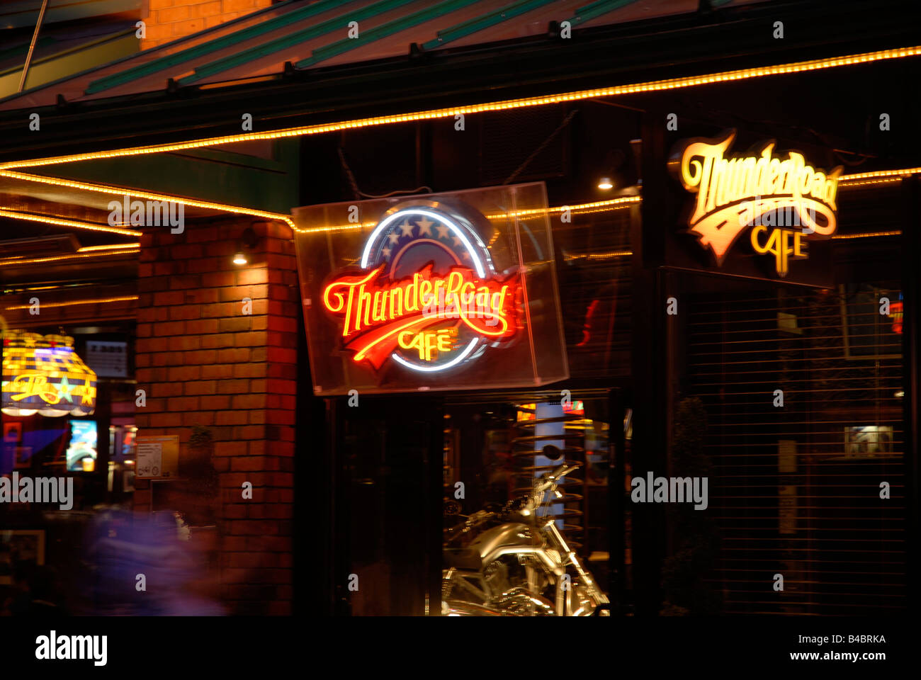 Thunder Road Cafe in Temple Bar Dublin Ireland Stock Photo Alamy