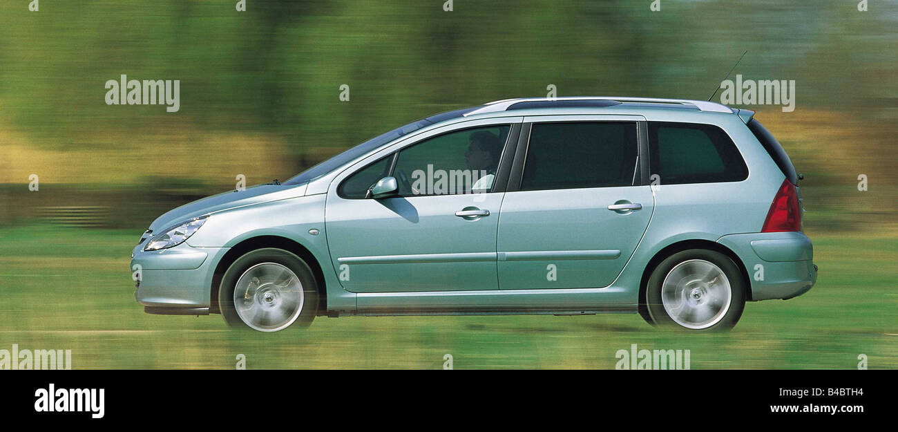 Car, Peugeot 307 SW, hatchback, Lower middle-sized class, light