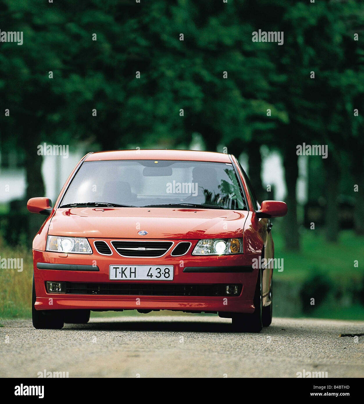 Red saab 9 3 hi-res stock photography and images - Alamy