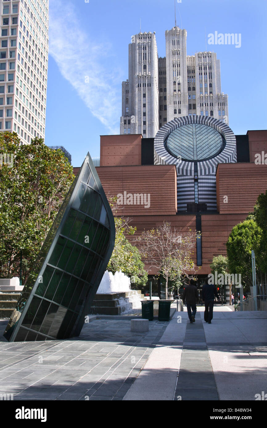 Museum of Modern Art San Francisco. Stock Photo