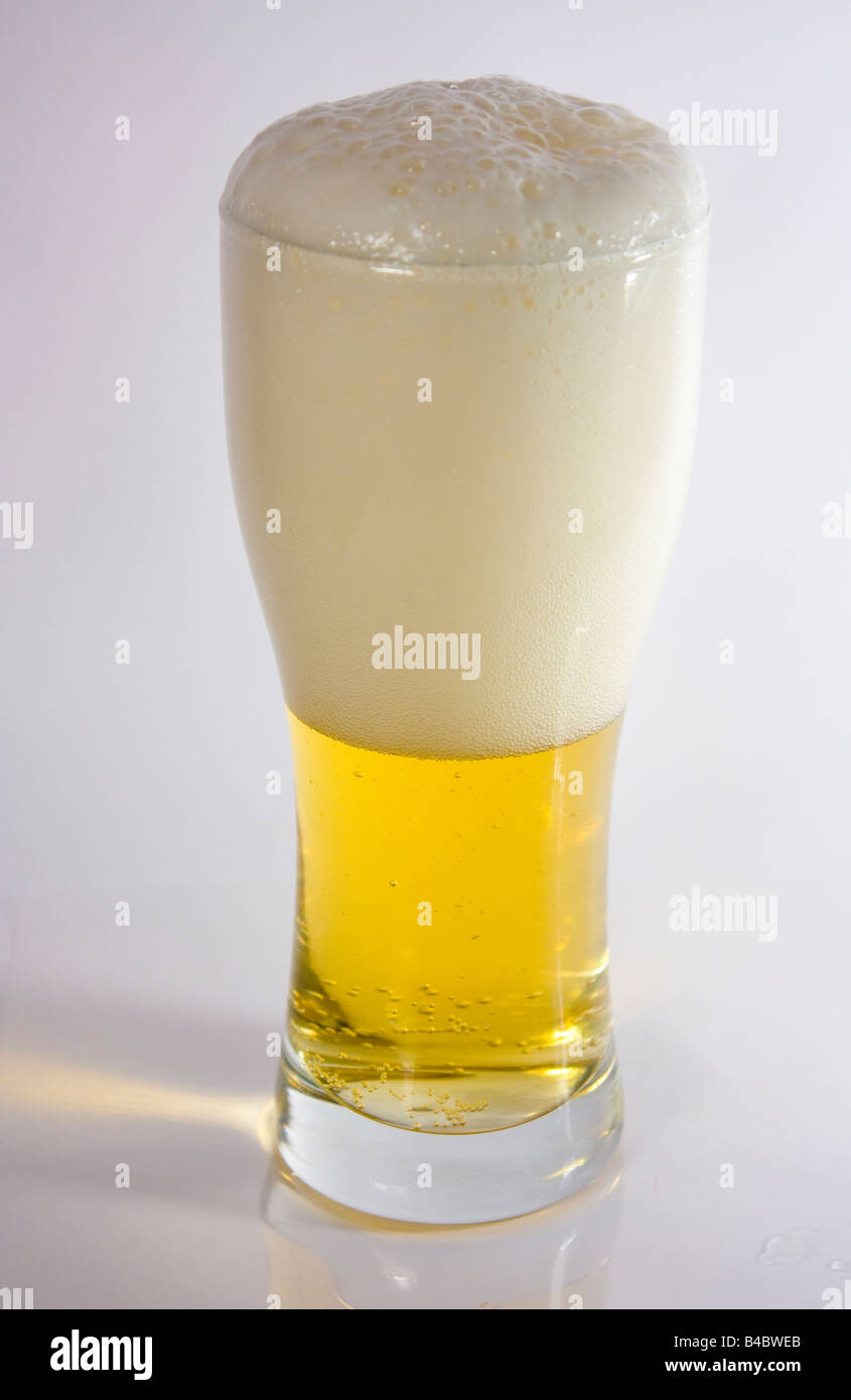 A glass of beer Stock Photo