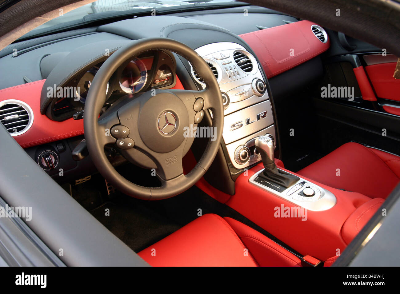 Mercedes slr interior hi-res stock photography and images - Alamy