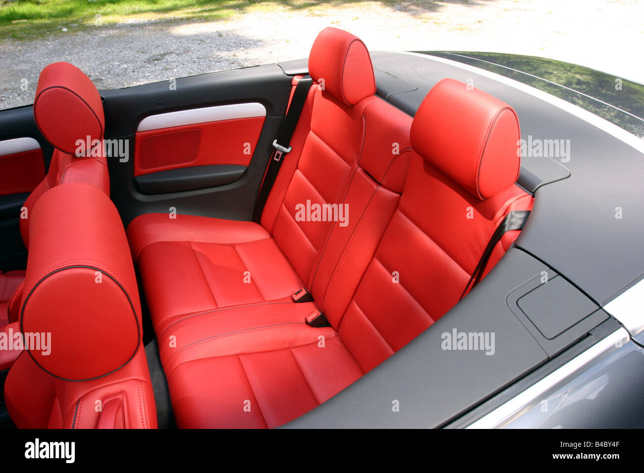 Car Audi S4 Convertible Model Year 2003 Open Top