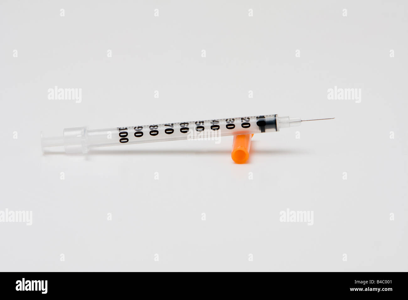 Close On Insulin Needles Stock Photo 140171335