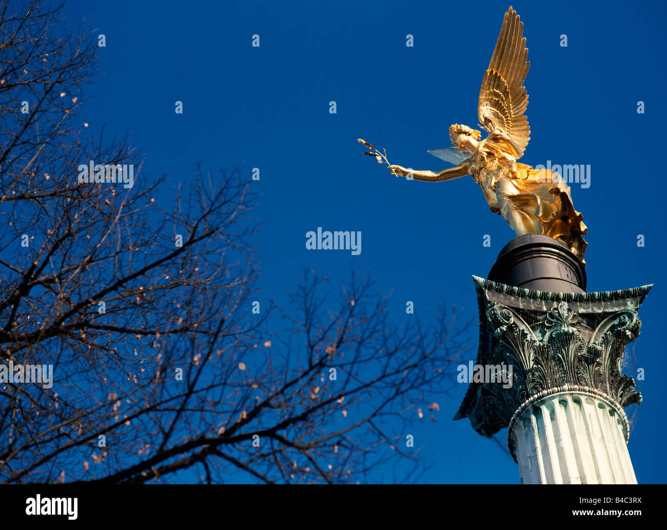 Angel of Peace monument, Bogenhausen, Munich, Upper Bavaria, Bavaria