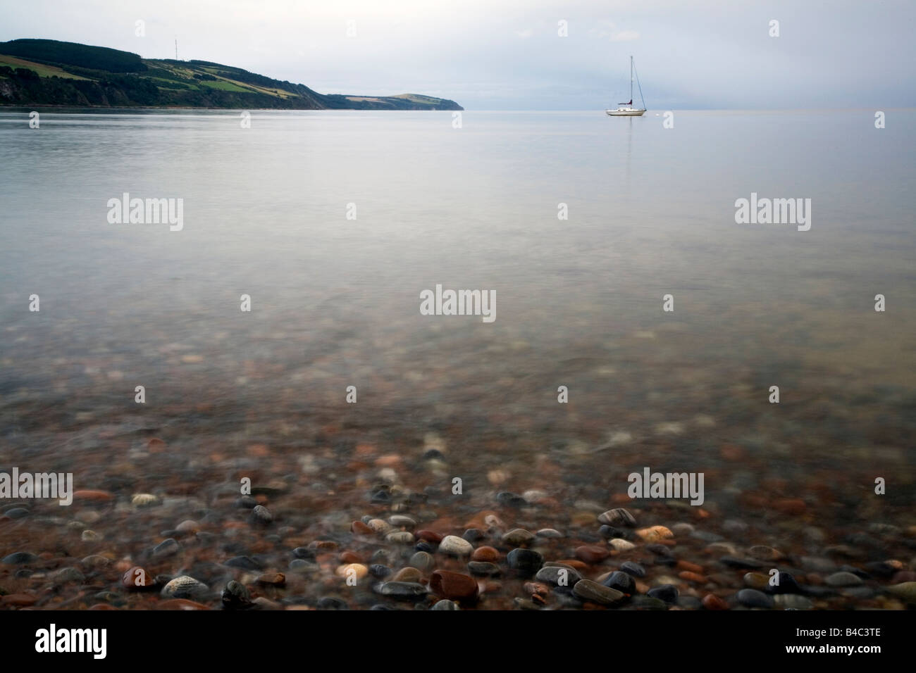 tide at Rosemarkie on the Black Isle Stock Photo Alamy