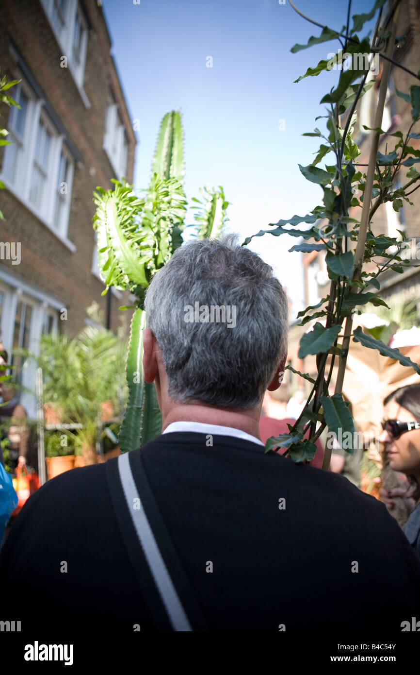 Colombia Rd flower market Stock Photo