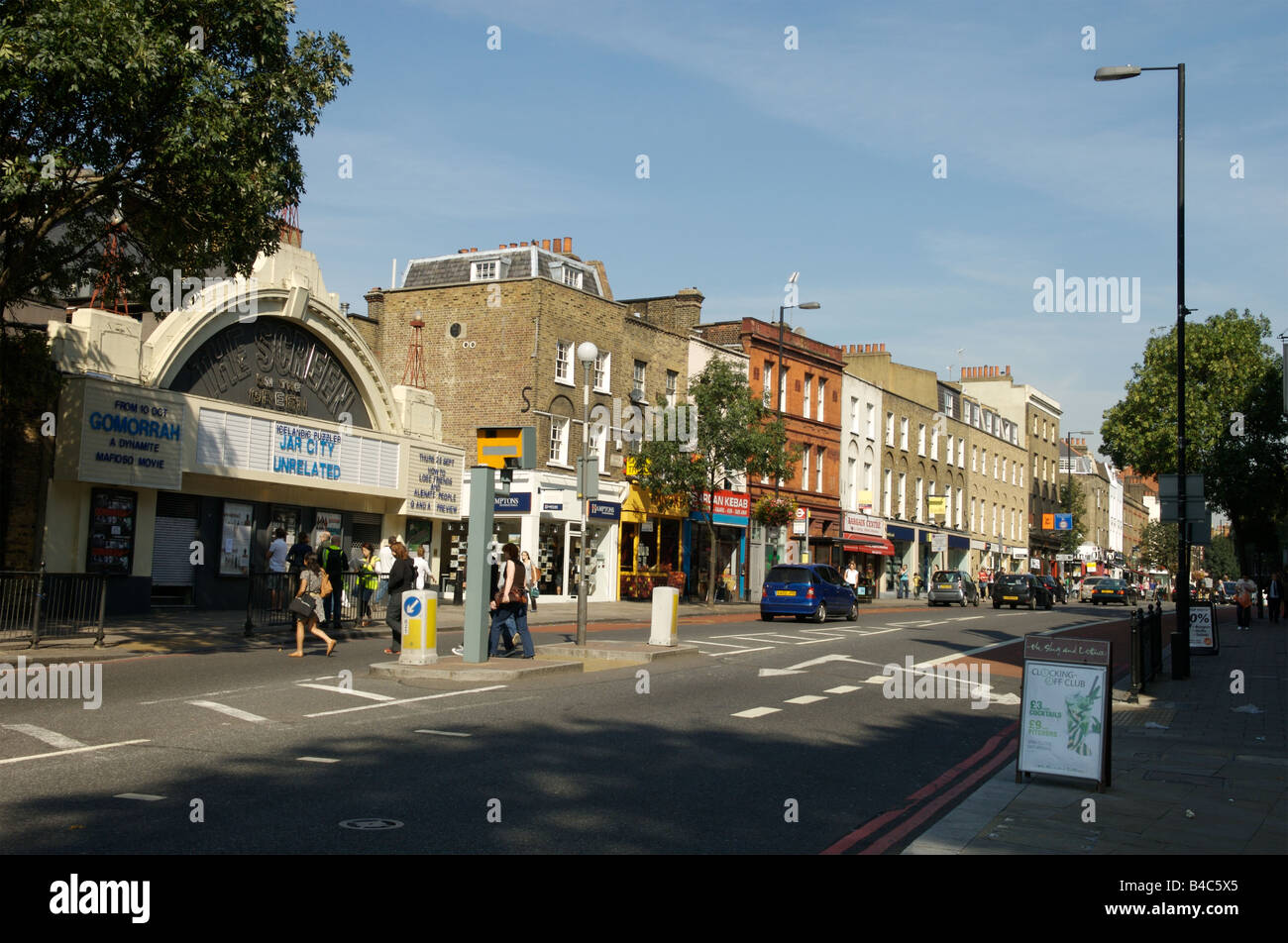 Islington Upper Street, London Stock Photo Alamy