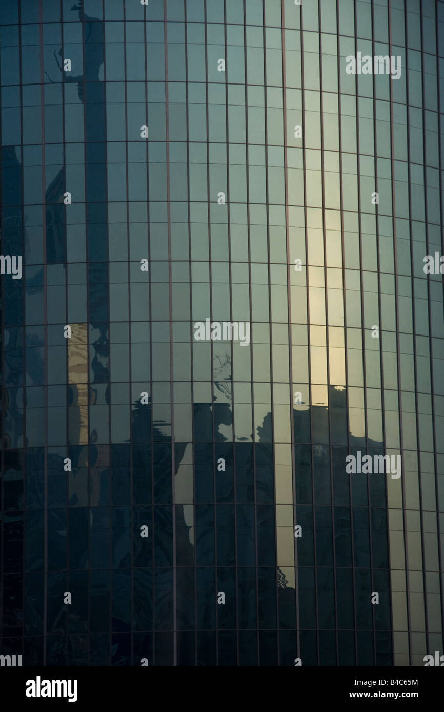 Glass building in Dubai Stock Photo Alamy