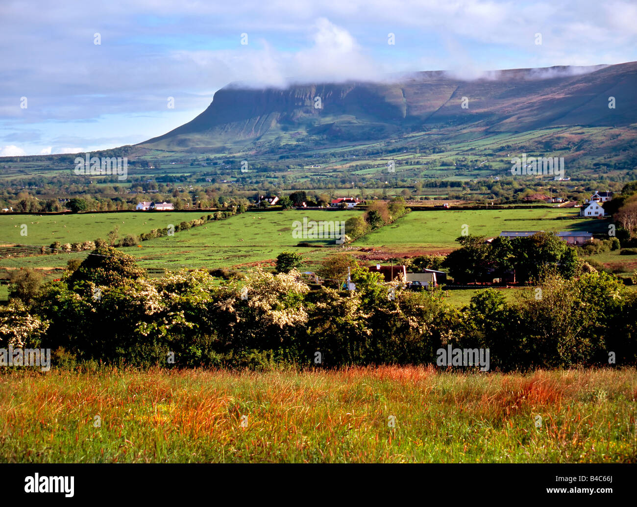 Benbulben Mountain, County Sligo, Ireland Stock Photo