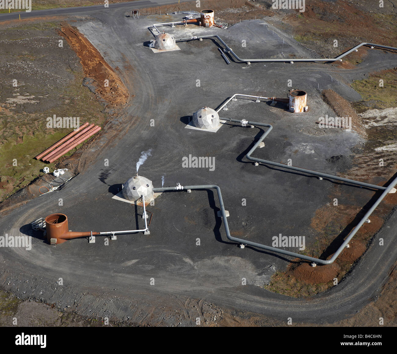 Pipes and Boreholes, The Hellisheidi Geothermal Power Plant, Iceland ...