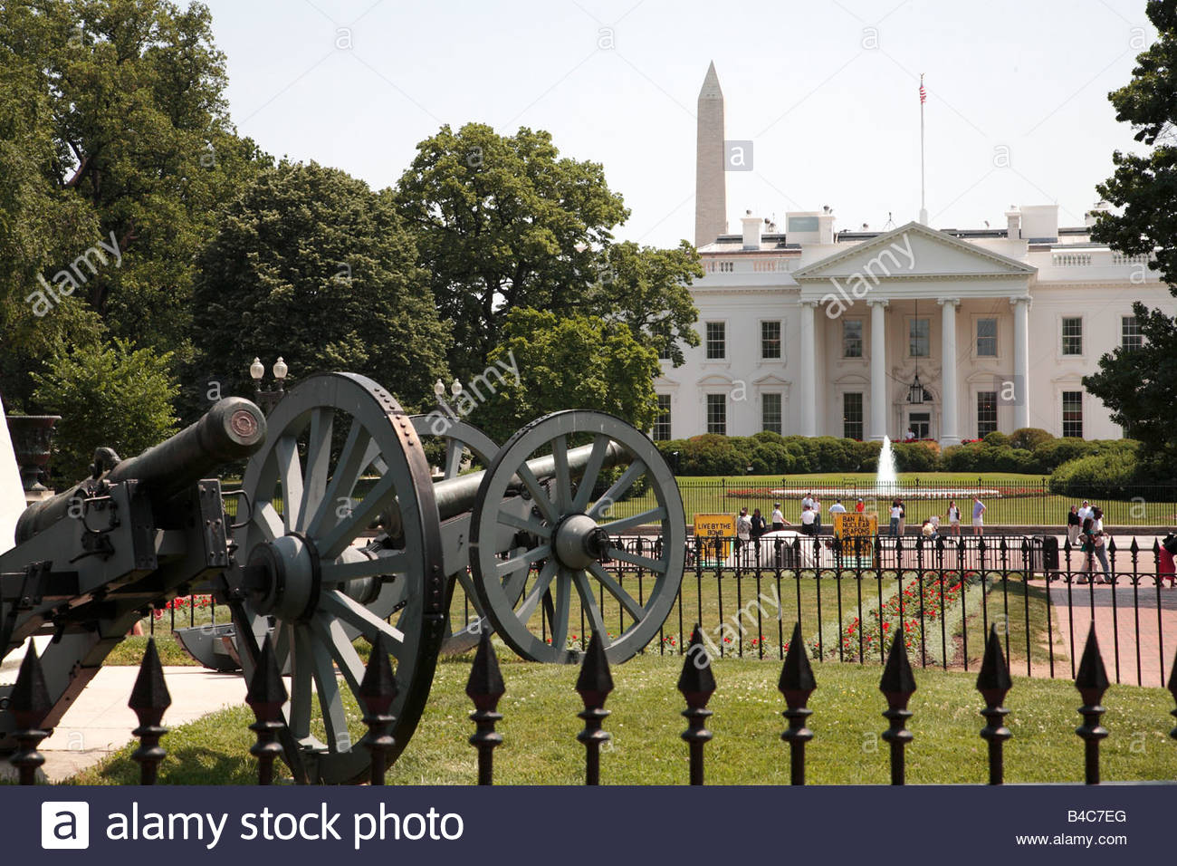 Washington Dc White House Lafayette High Resolution Stock Photography