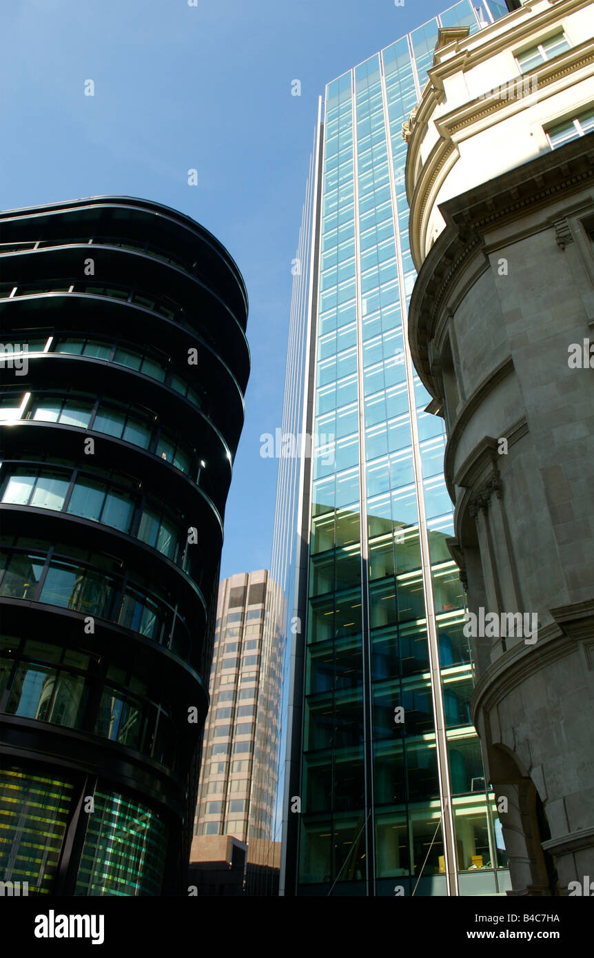 A group of city buildings in London Stock Photo Alamy
