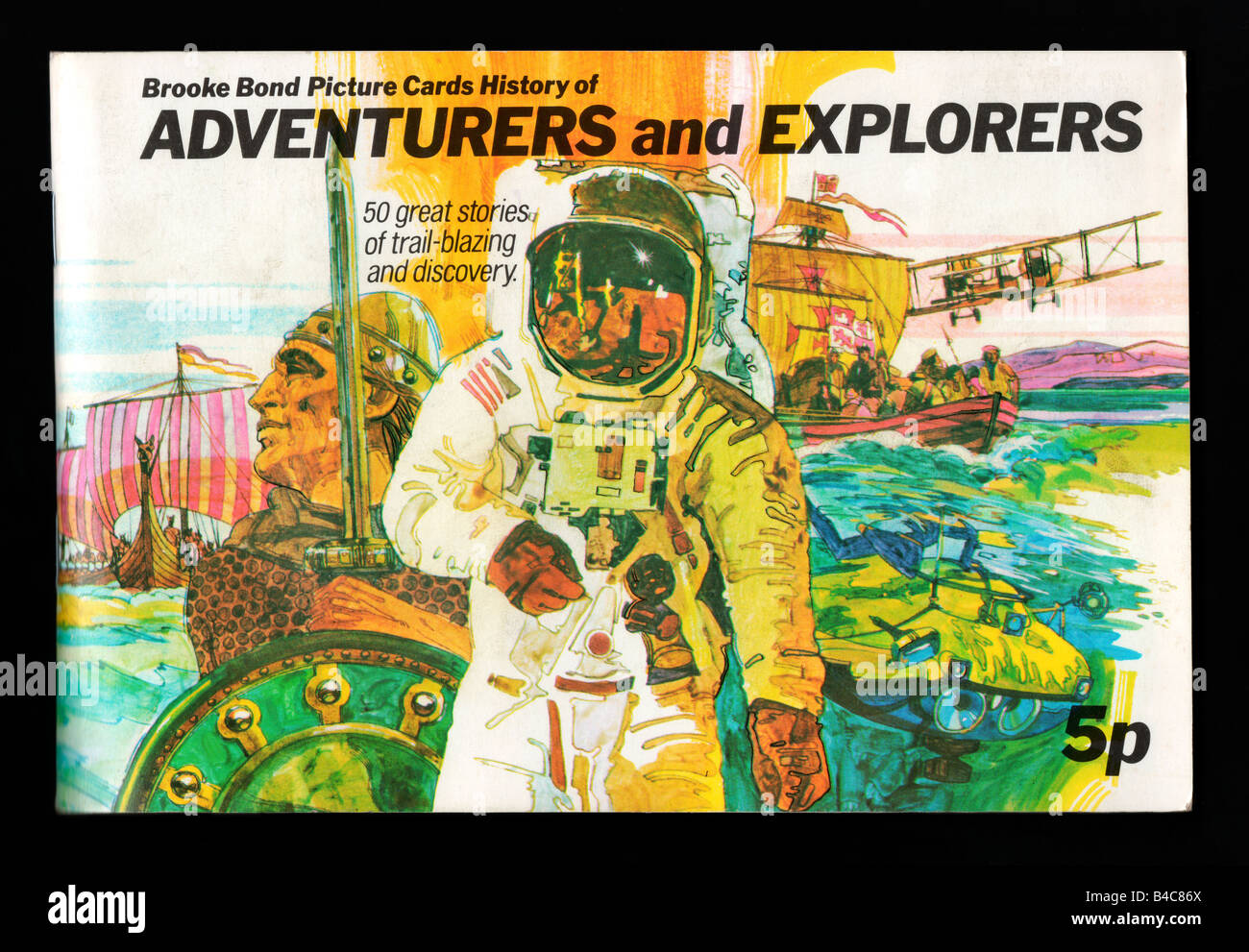 Brooke Bond PG Tips picture card album Adventurers and Explorers issued