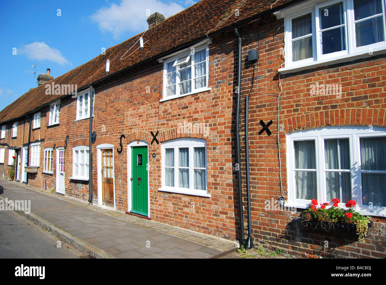 Period houses, High Street, Old Amersham, Buckinghamshire, England