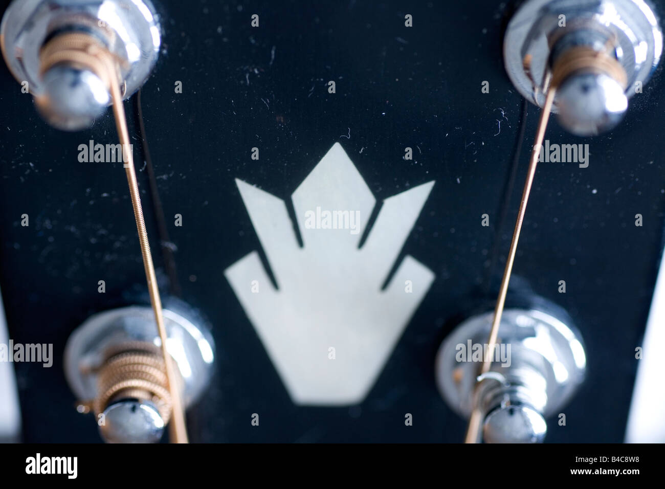 Guitar tuning head Stock Photo Alamy