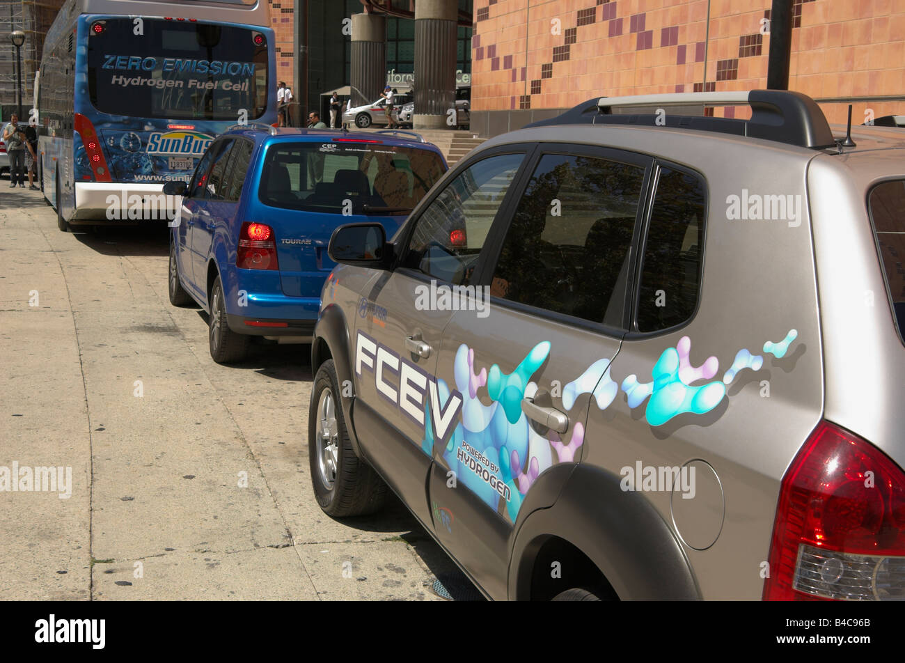 Hydrogen fuel cell vehicles Stock Photo Alamy