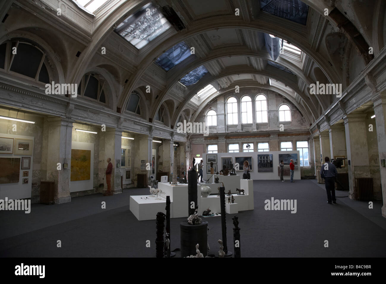 Harland and Wolff drawing office titanic quarter belfast city centre northern ireland uk before it was turned into a hotel Stock Photo