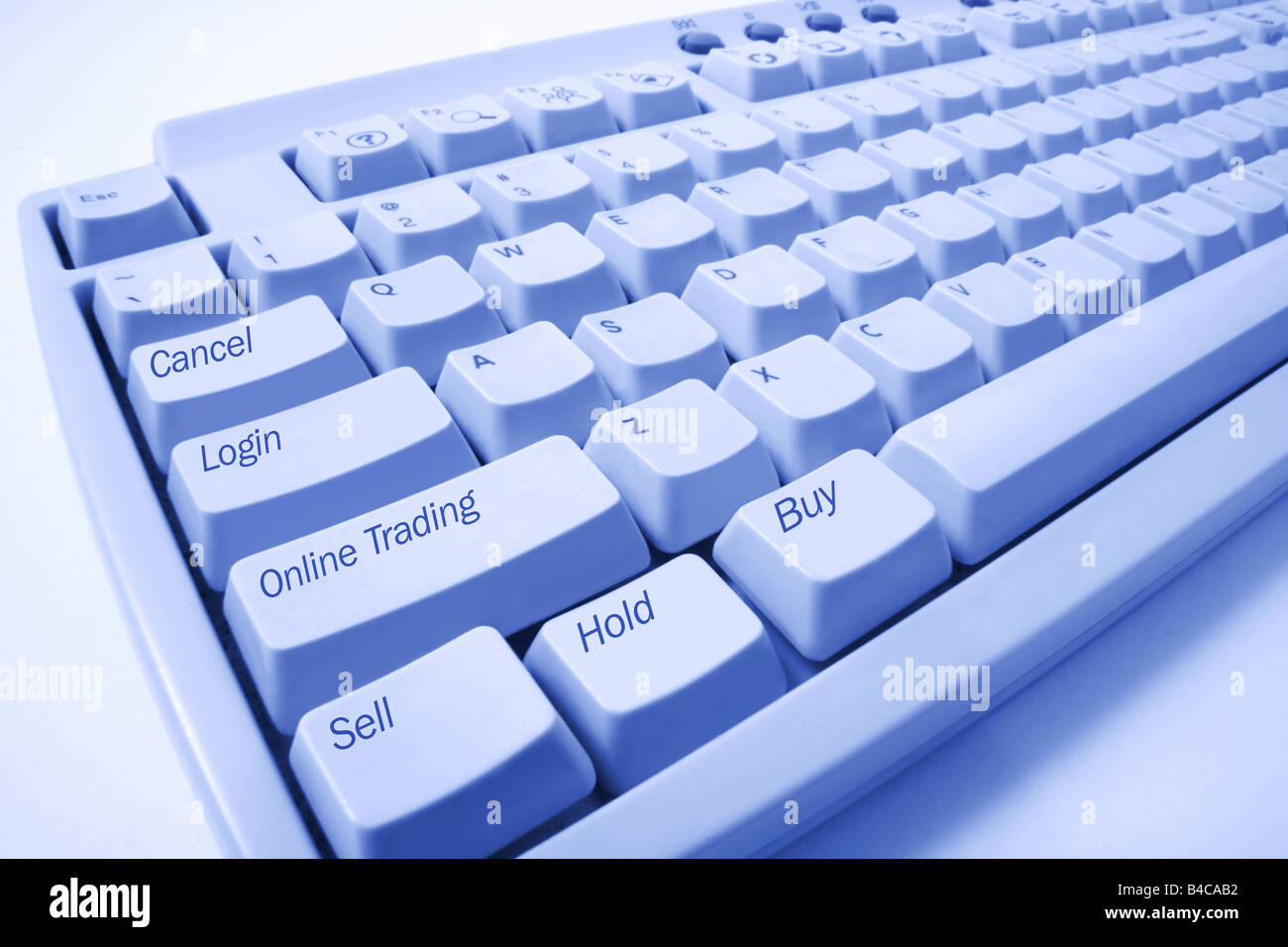 Keyboard computer Cut Out Stock Images & Pictures - Alamy