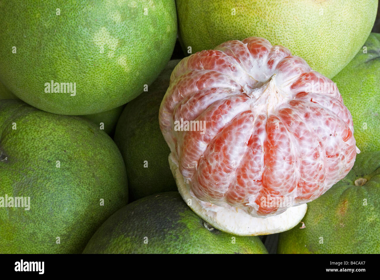 Asia, Malaysia, local fruits in a market stall Stock Photo - Alamy