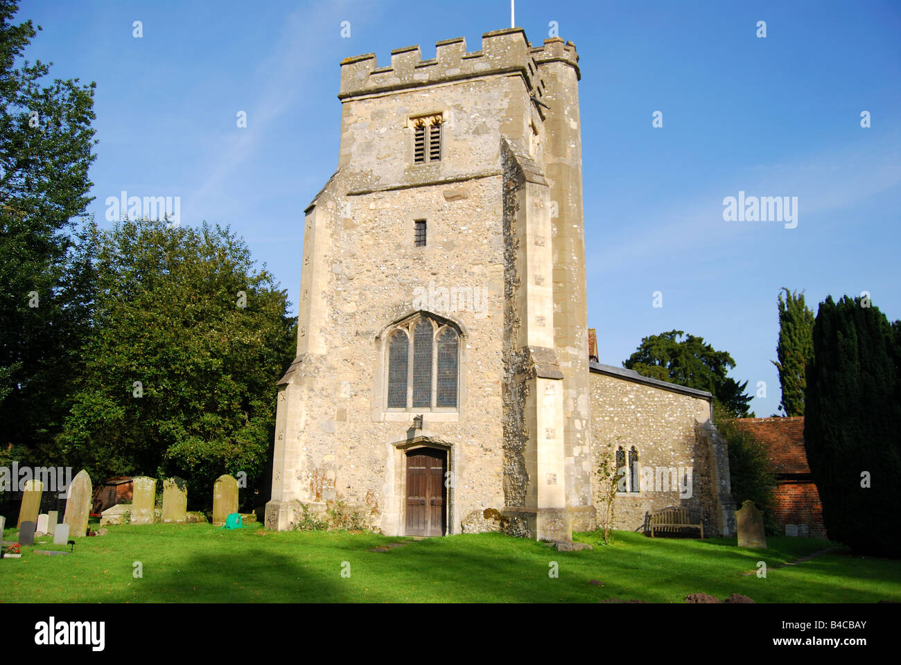 St.John the Baptist Church, Little Missenden, Buckinghamshire, England, United Kingdom Stock Photo