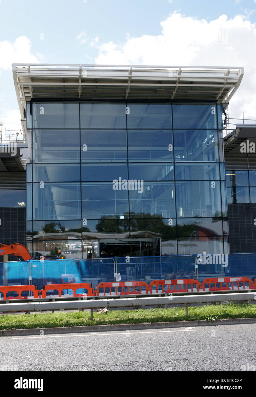 Tesco expansion at Willow Brook Centre Bradley Stoke Stock Photo Alamy