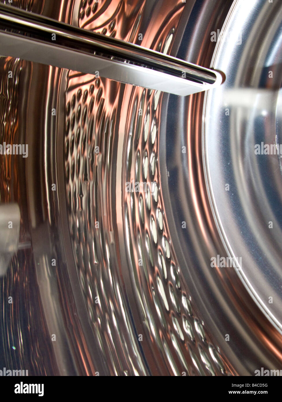 inside a clothes dryer Stock Photo Alamy