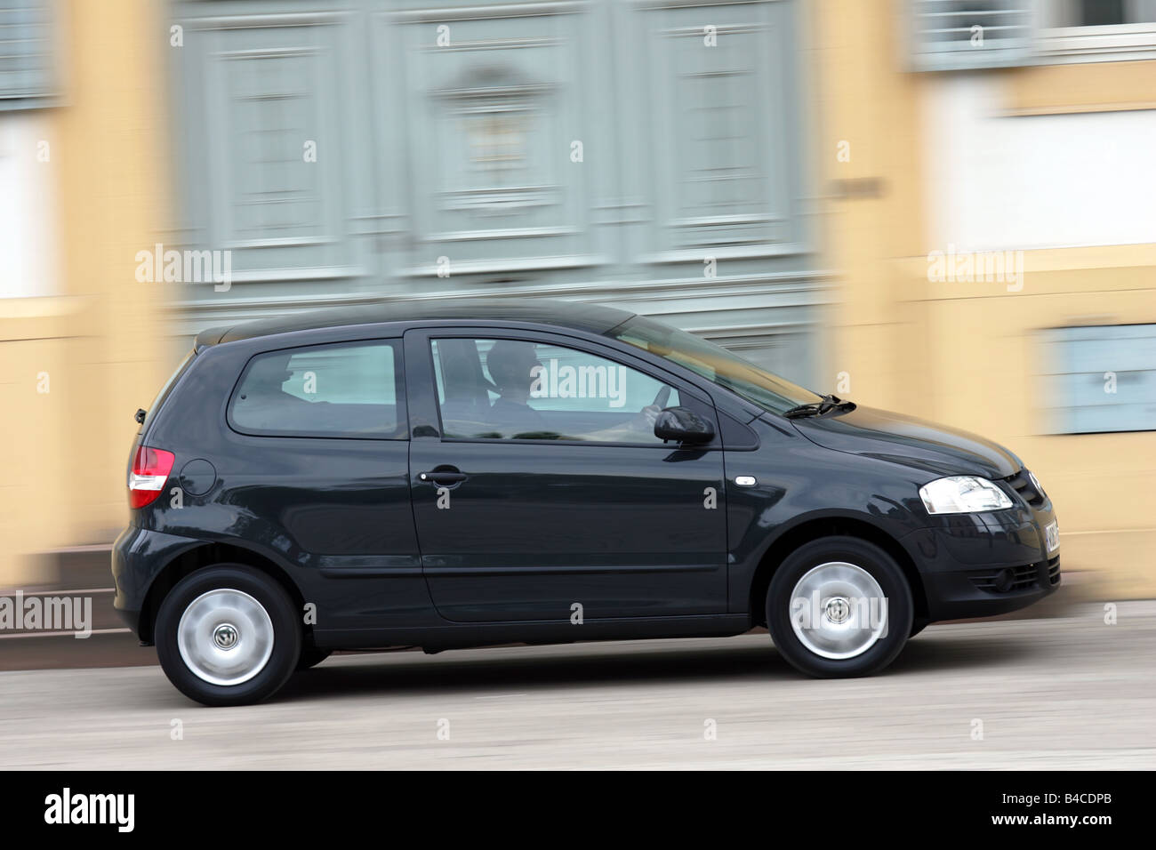 Car, VW Volkswagen Fox 1.2, model year 2005-, black, Miniapprox.s