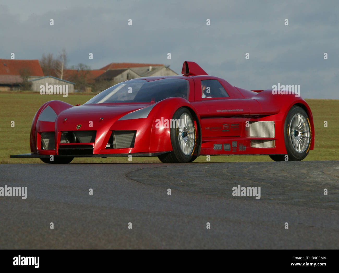 Car, Apollo, roadsters, sportsman, Gumpert, model year 2005, red ...