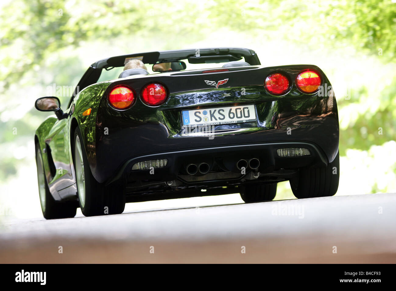 Black Corvette From Rear Hi Res Stock Photography And Images Alamy