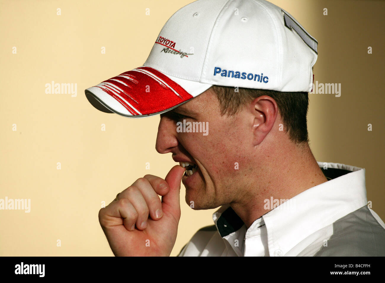 engine sport, Ralf Schumacher, Toyota, Formel 1, Portrait Stock Photo