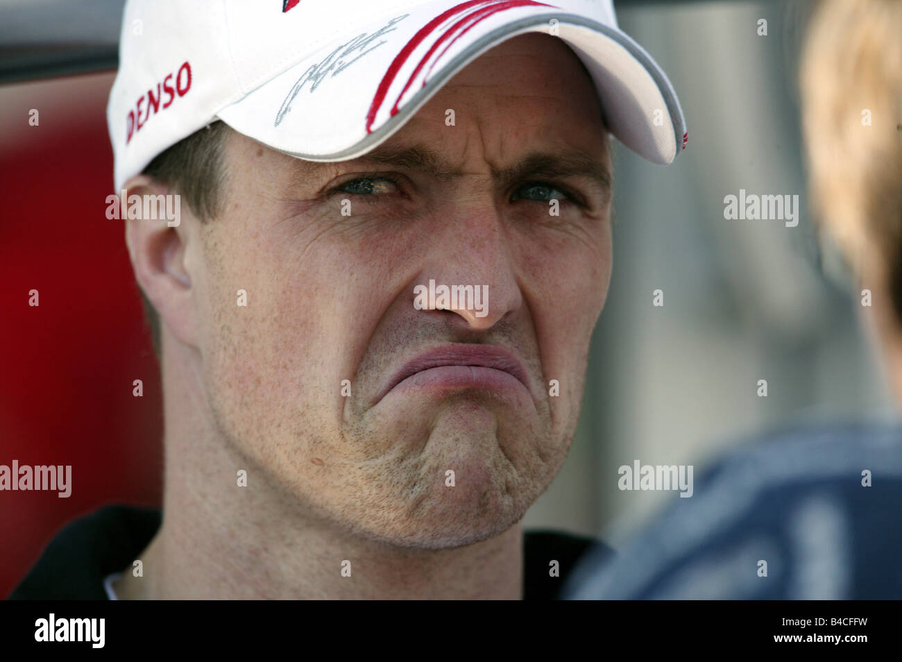 engine sport, Ralf Schumacher, Toyota, Formel 1, Portrait Stock Photo