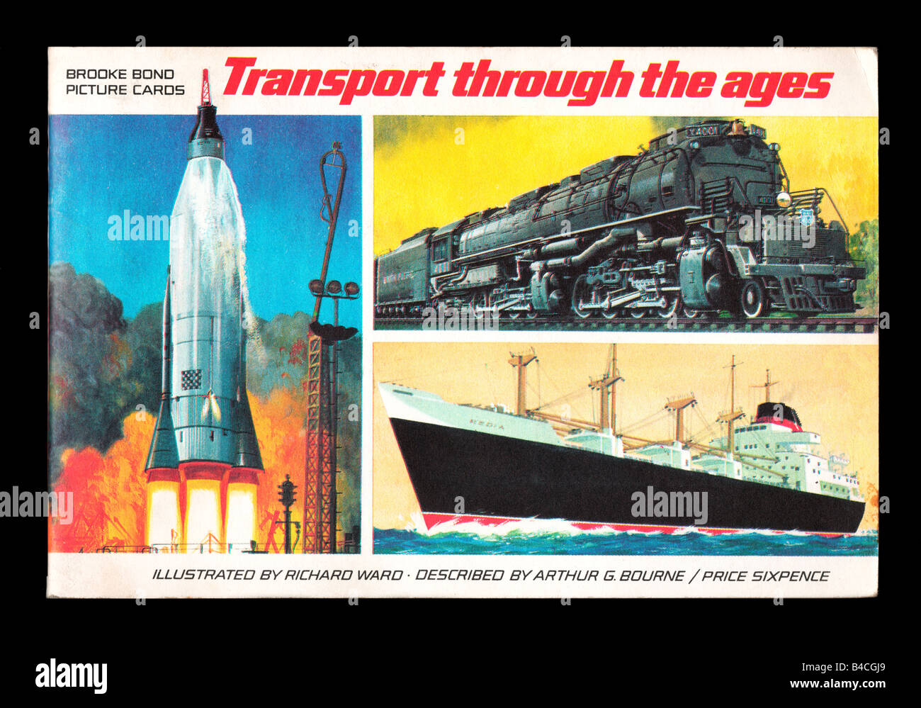 CHOOSE CARD BROOKE BOND OXO THE SAGA OF SHIPS 1970 