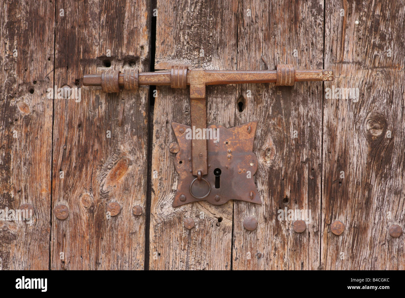 Medieval Exit Button Medieval latch hi-res stock photography and images - Alamy