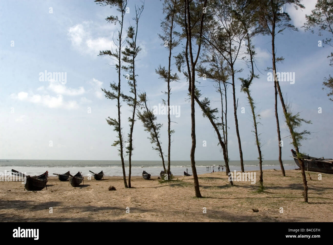 The landscape of the Digha Beach, West Bengal,India Stock Photo Alamy