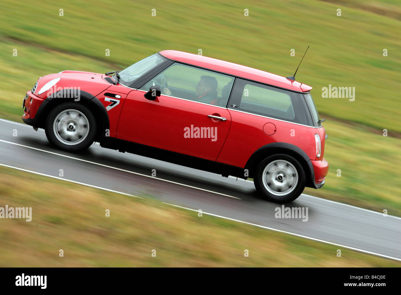 Bmw Mini One Seven Model Year 2001 Red Driving Side View