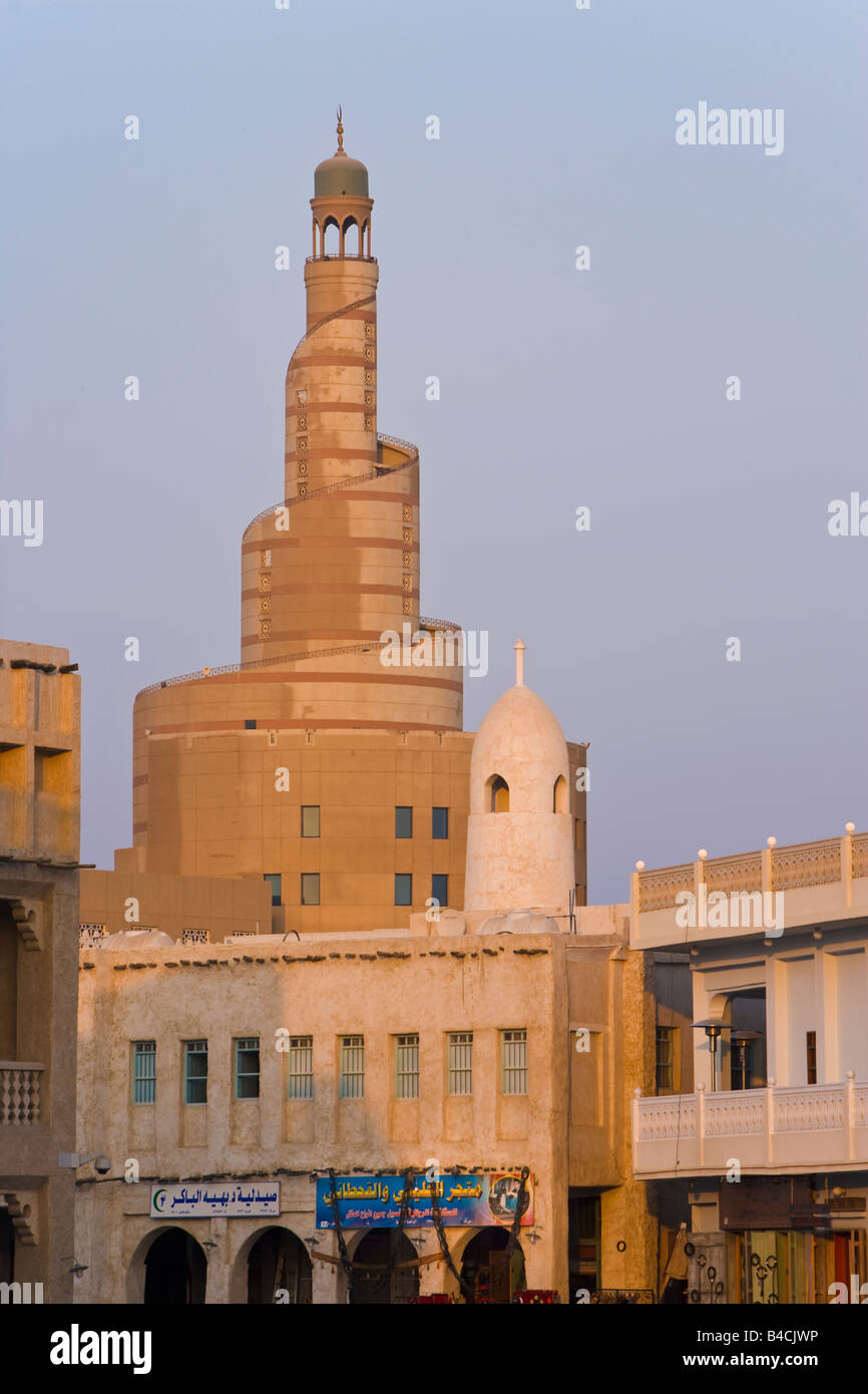Qatar, Middle East, Arabian Peninsula, Doha, the restored Souq Waqif Stock Photo