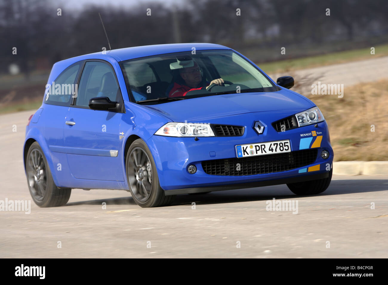 Renault Megane Ii Hatchback 16 16v Stock Photo - Download Image Now -  Almere, Asphalt, Blue - iStock