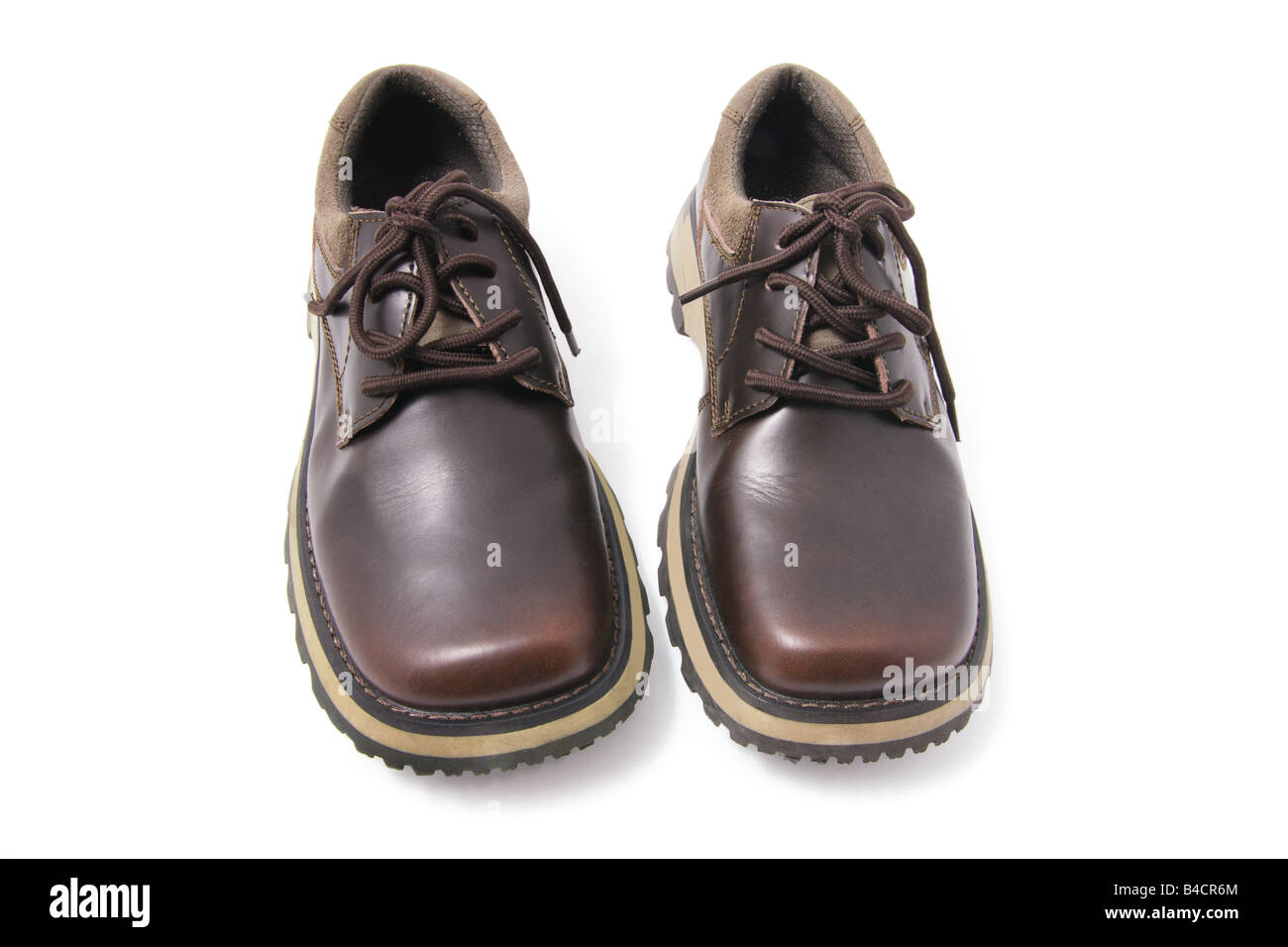 Pair of Men's Shoes Stock Photo - Alamy