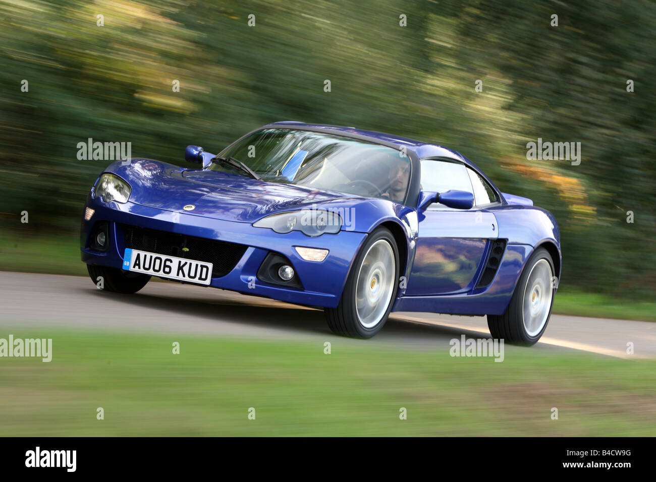 https://c8.alamy.com/comp/B4CW9G/lotus-europa-s-model-year-2006-blue-moving-diagonal-from-the-front-B4CW9G.jpg